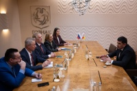 Встреча Председателя Национального банка РЮО с руководством АО "Гознак"
